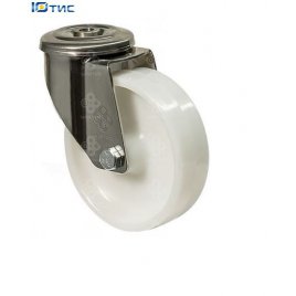 Колеса поворотные Серия 46 Norma Inox с отверстием